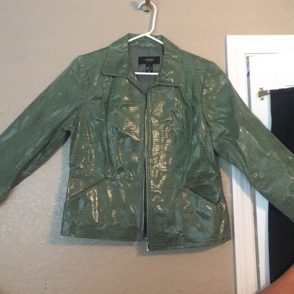 Alfani Jackets & Blazers - Alfani Genuine Leather Jacket. Thin,  not bulky